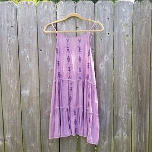 BOHO Purple Sundress (Perfect for LSU Game Days!)